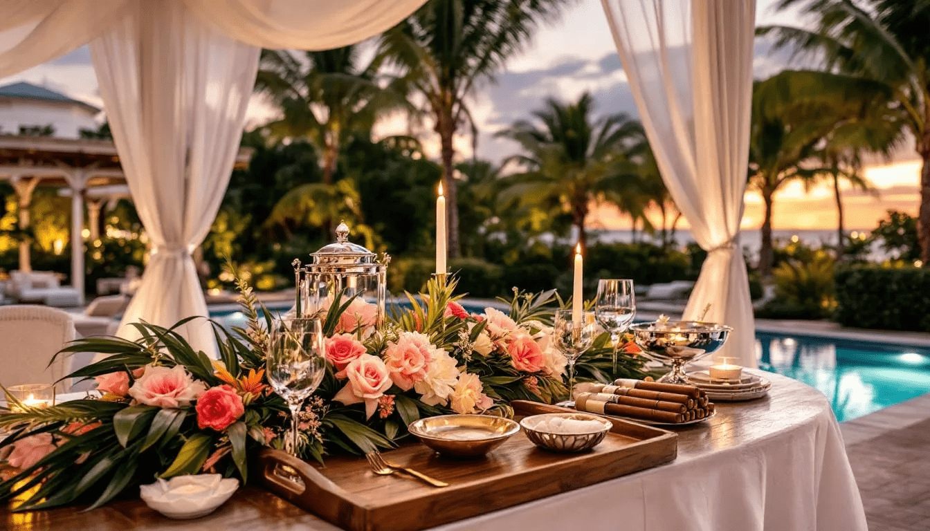 Provide premium hand rolled cigars for guests at your wedding to elevate their experience.