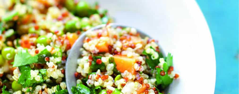 automne salade de quinoa et poulet