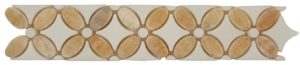 Honey onyx(oval)+Thassos white(dots)+Tha FS750L