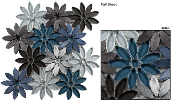 Hydrangea Thicket Tiles BQT676
