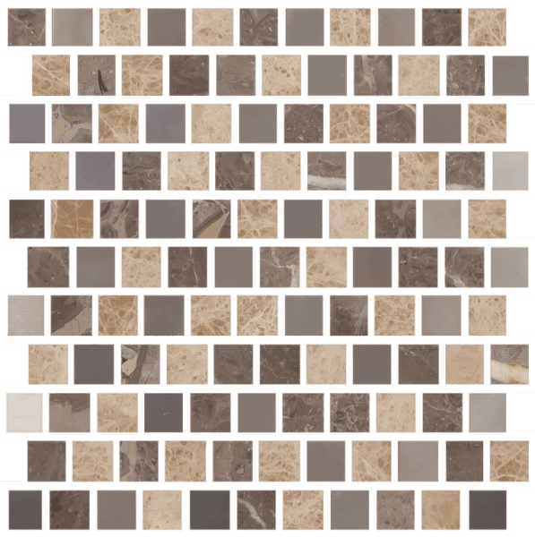 Imagination 1 x 1 Offset Design Frosted Birch