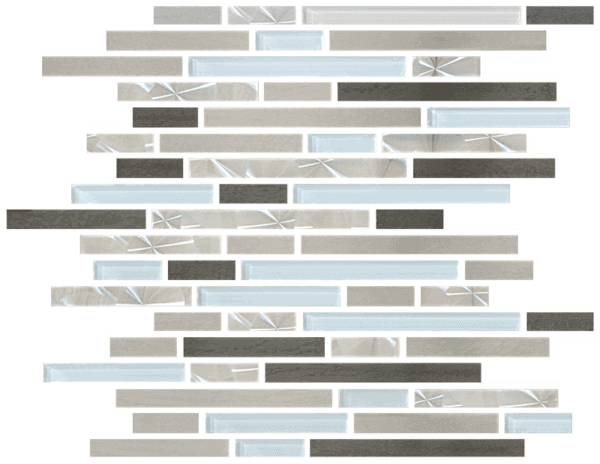 Metallix Miscellaneous Designs Mixed Metal Mixed Metal Glass linear