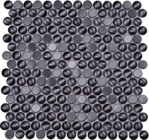 Gun Metal 3D Dimes