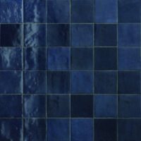 Casablanca Dark Blue 4×4 Field Tile Glossy
