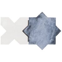 Malta Star Denim Blue 6 Matte and Cross White 6 Matte