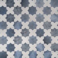Malta Star Denim Blue 6 Matte and Cross White 6 Matte