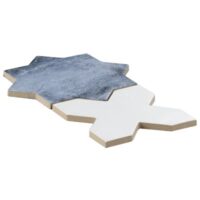 Malta Star Denim Blue 6 Matte and Cross White 6 Matte