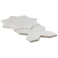Malta Star Dove Gray 6 Matte and Cross Dove Gray 6 Matte
