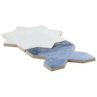 Malta Star White 6 Matte and Cross Denim Blue 6 Matte