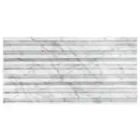 Carver Barcode Carrara 12X24 Dimensional Polished