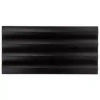 Carver Fluted Black Jade 12X24 Dimensional Honed