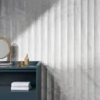 Carver Fluted Carrara 12X24 Dimensional Honed