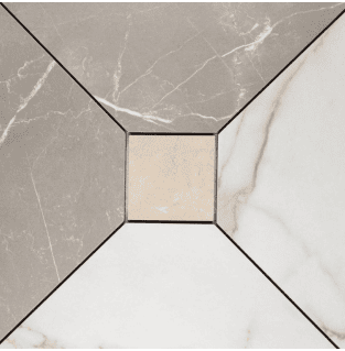Cenere Murcia/Oro Versilia/ Crema Rezzato Mosaic