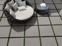 Kursaal Slate porcelain tile