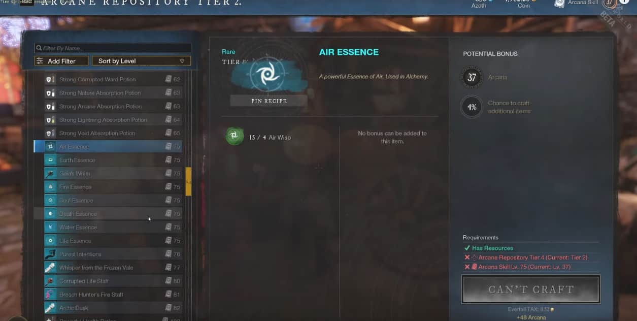 New World Guide - Arcana Repository