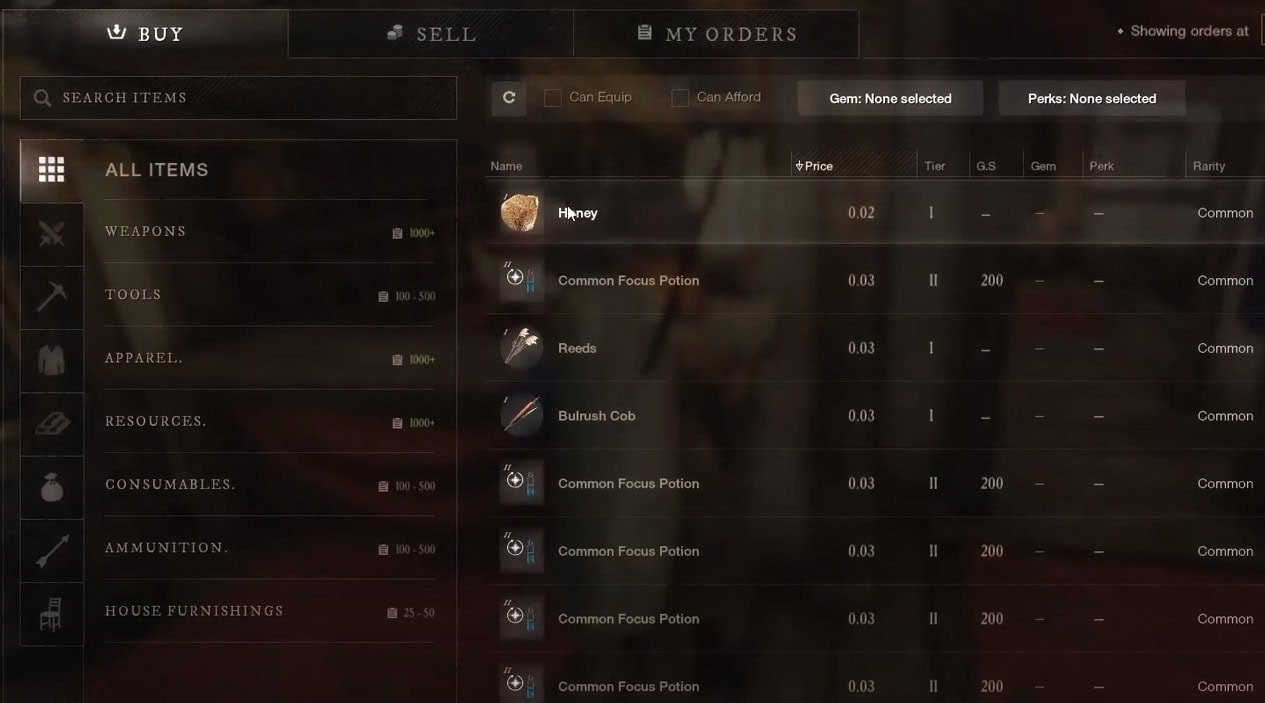 New World - Vendoring