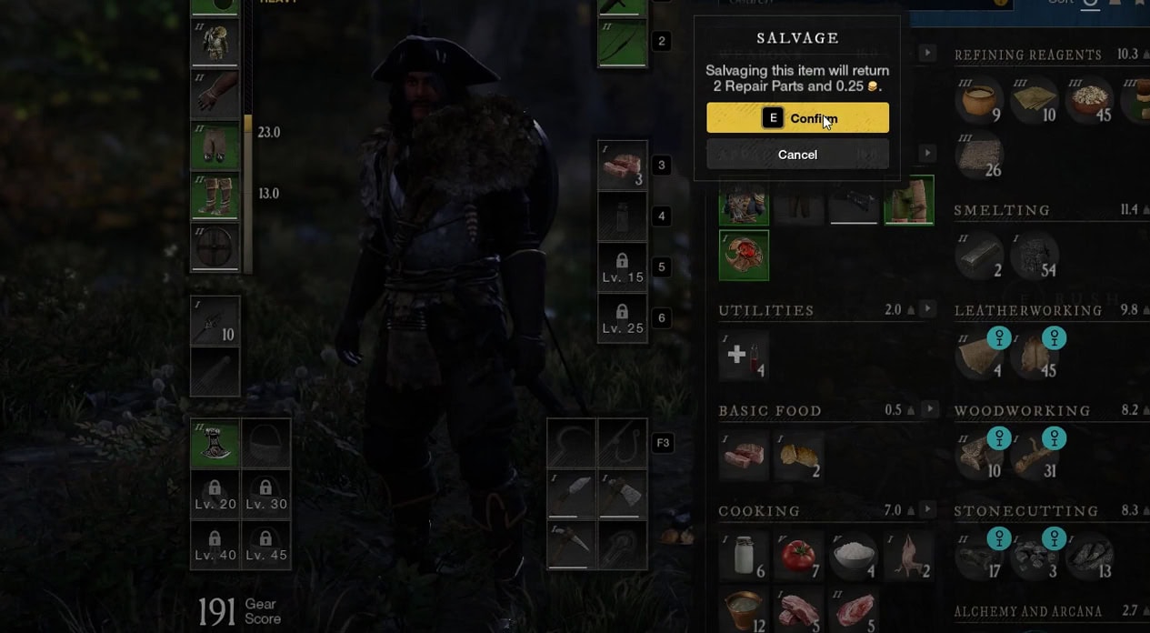How to Salvage Items in New World - Guide