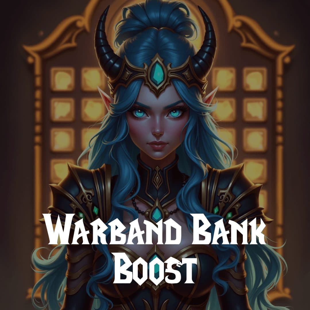 War of Warcraft Warband bank Boost