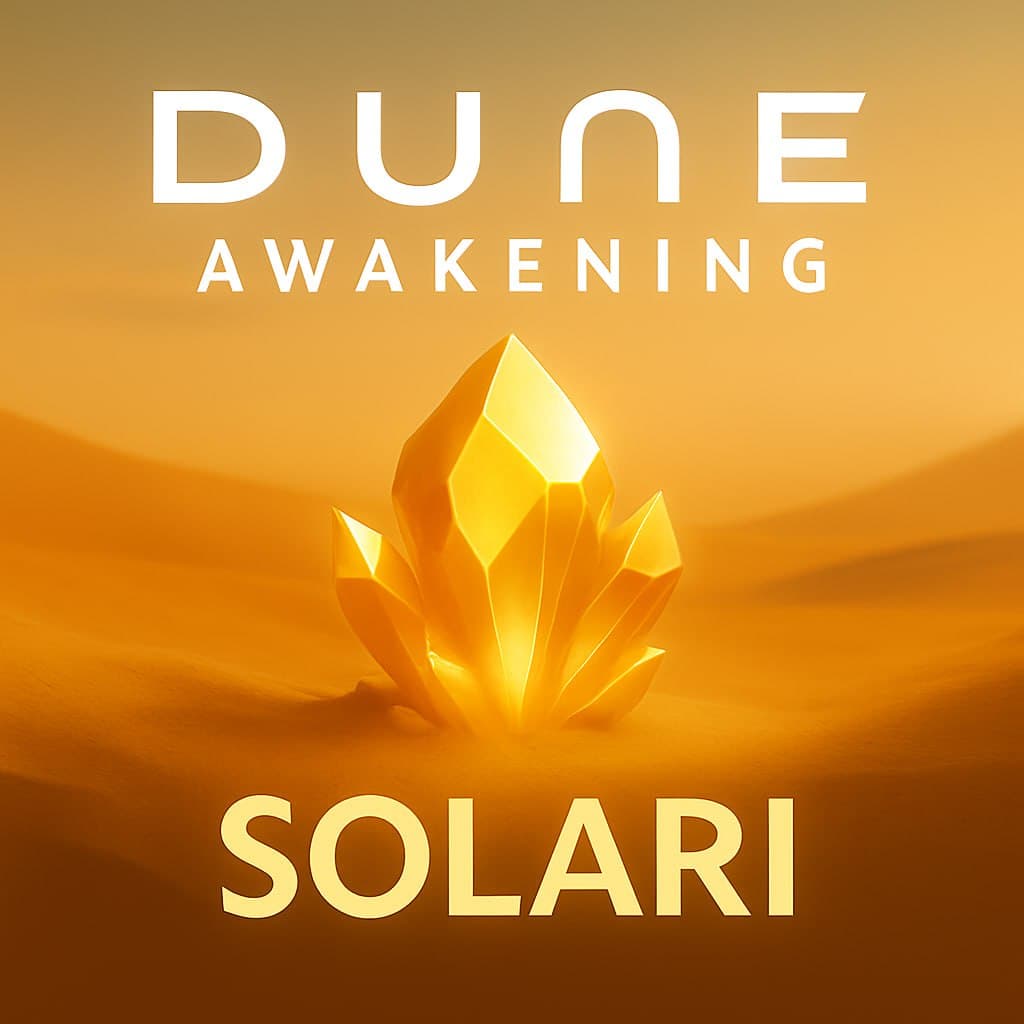 Solari-Währungssymbol in Dune Awakening