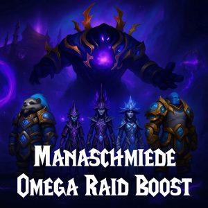 Spieler besiegen Dimensius der alles Verschlingende im Manaschmiede Omega Raid