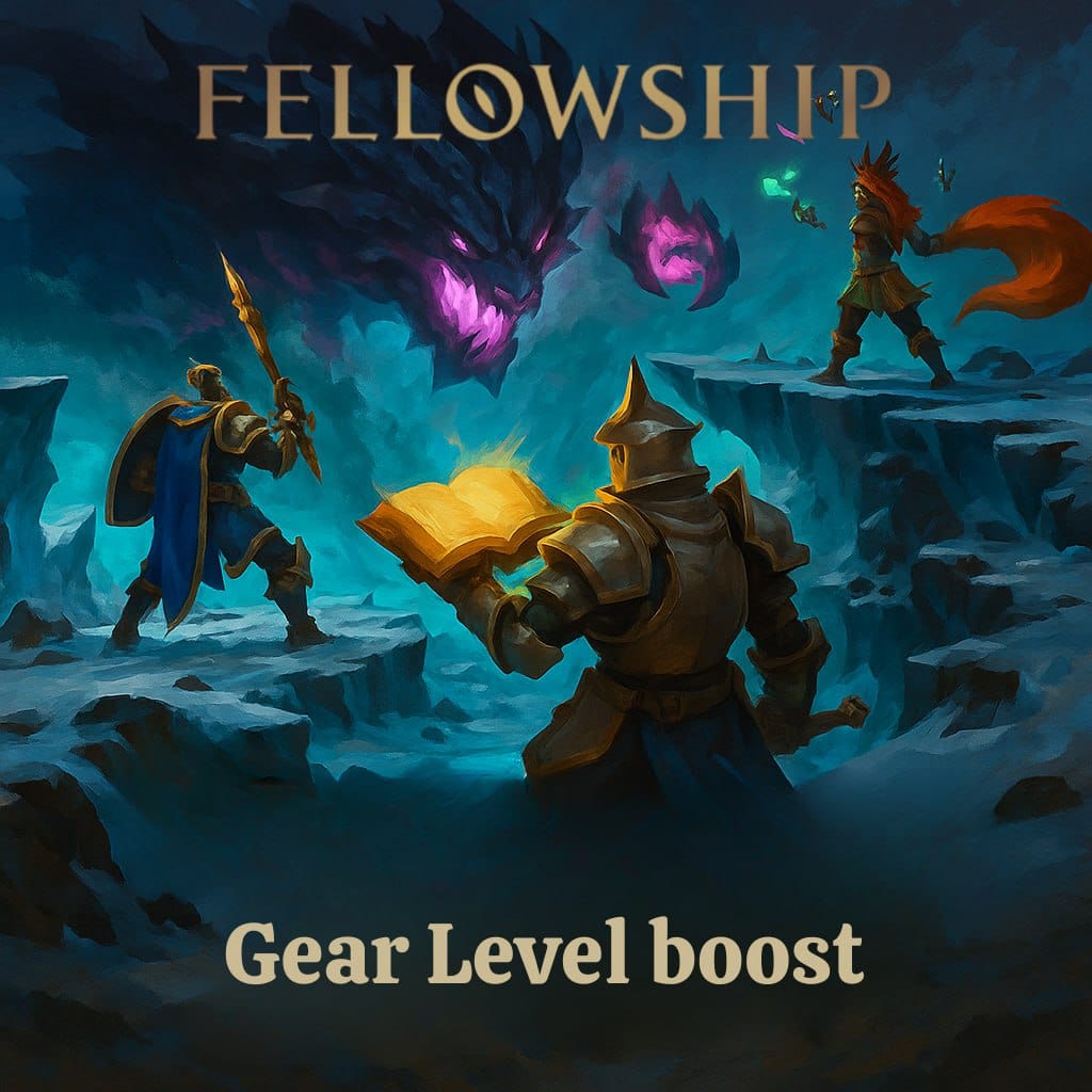 Fellowship Gear Level Boost manual progression service
