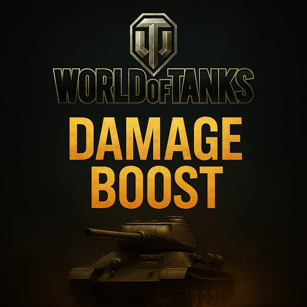 WoT Damage Boost Service mit manuellem High-Damage-Gameplay