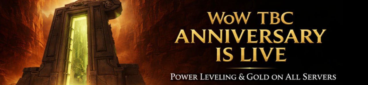 WoW TBC Classic Anniversary Gold & Boost