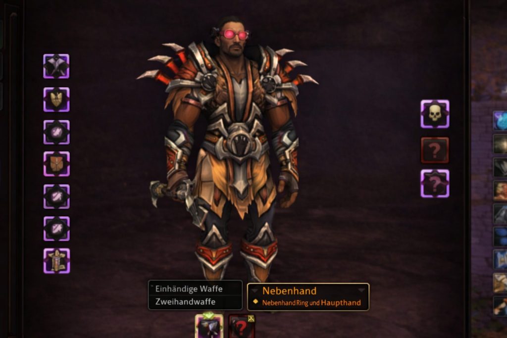 WoW Midnight Waffen-Slot-Transmog-Optionen für Main-Hand-, Zweihand- und Off-Hand-Darstellung in Patch 12.0.1