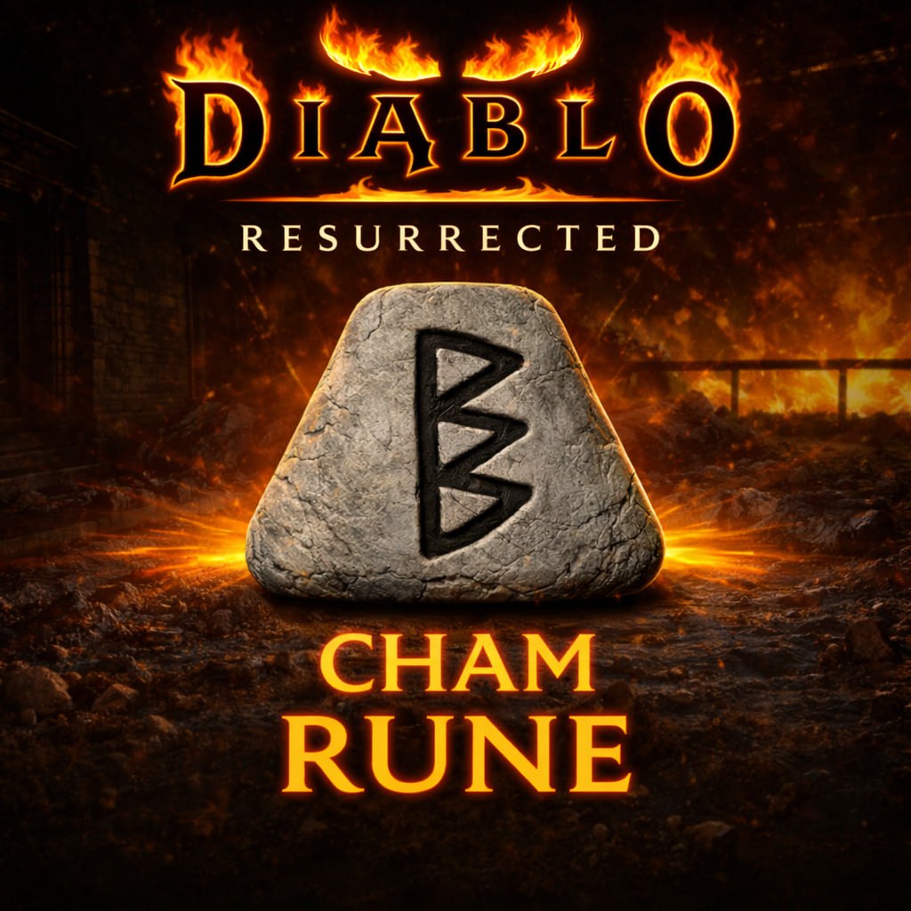 Buy Cham Rune Diablo 2 Resurrected