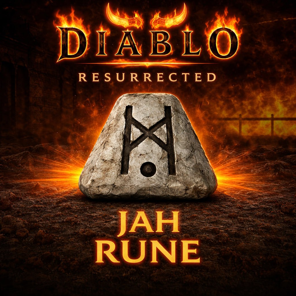 Buy Jah Rune Diablo 2 Resurrectet