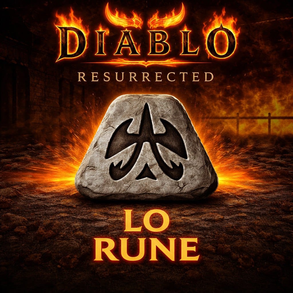 Buy Lo Rune Diablo 2 Resurrected