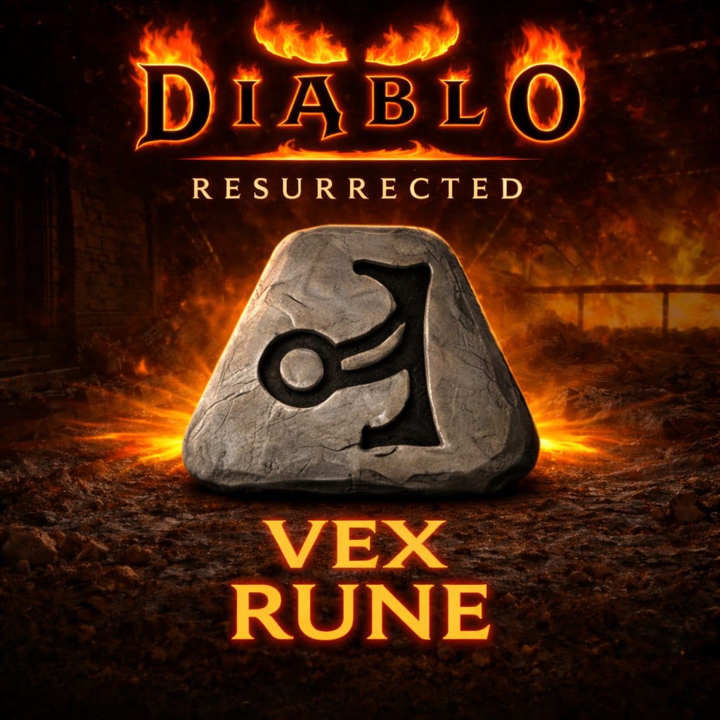Buy Vex Rune Diablo 2 Resurrected