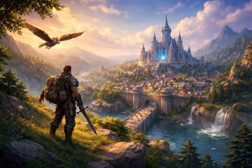 New player beginning their journey in World of Warcraft Retail