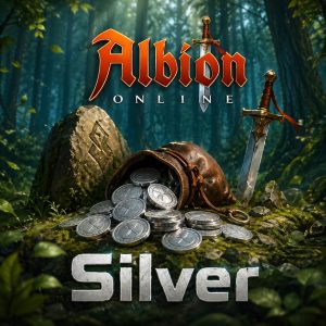 Albion Online Silver service image for Face-to-Face delivery gear crafting marketplace purchases PvP recovery mounts and repairs