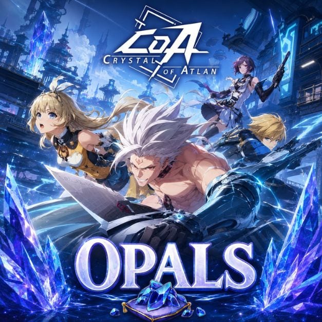 Crystal of Atlan Opal kaufen per Player-ID-Top-up für Beschwörungen, Pässe, Kosmetik und Bundles
