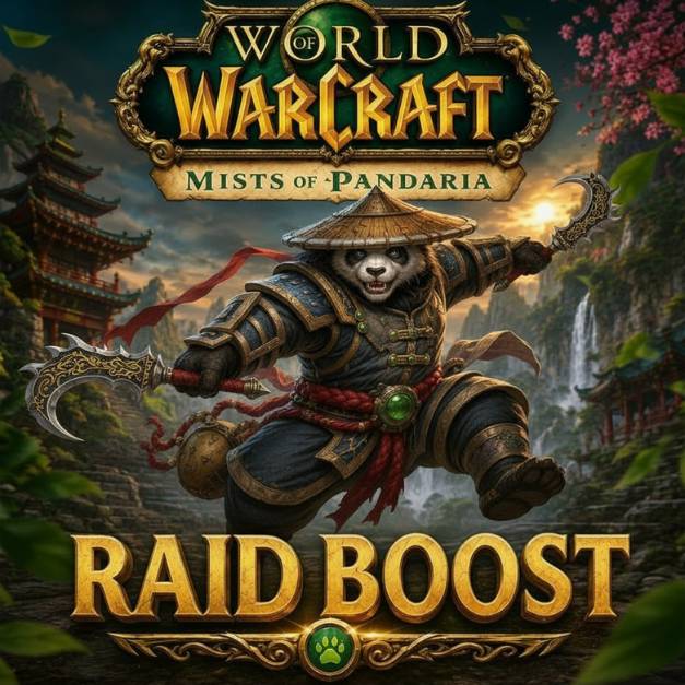WoW MoP Classic Raid Boost kaufen für organisierte MoP-Raid-Runs und PvE-Fortschritt