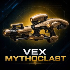 Vex-Mythoclast Exotisches Fusionsgewehr und Katalysator in Destiny 2