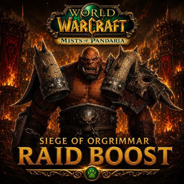 WoW MoP Classic Siege of Orgrimmar Boost für einen vollständigen 14/14-Clear