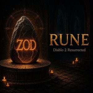 Diablo 2 Resurrected ZOD Rune