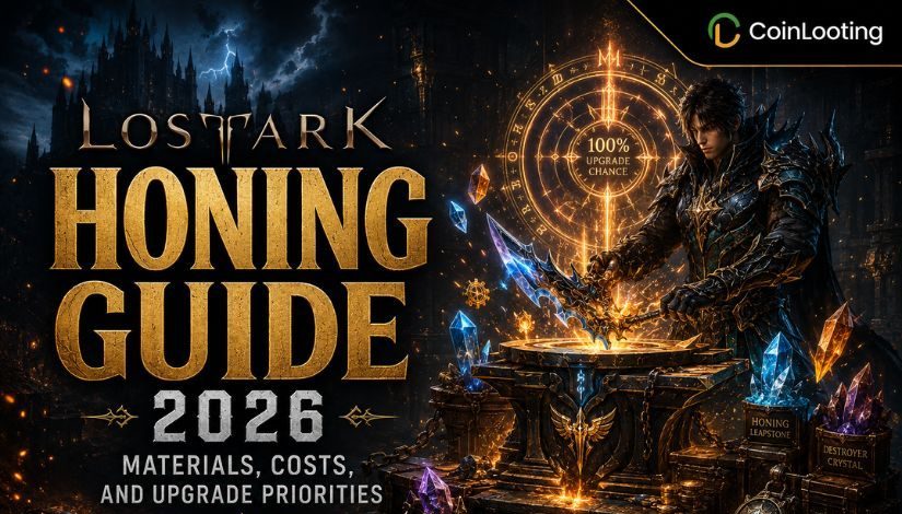 Lost Ark Honing Guide 2026 with materials, costs, and upgrade priorities