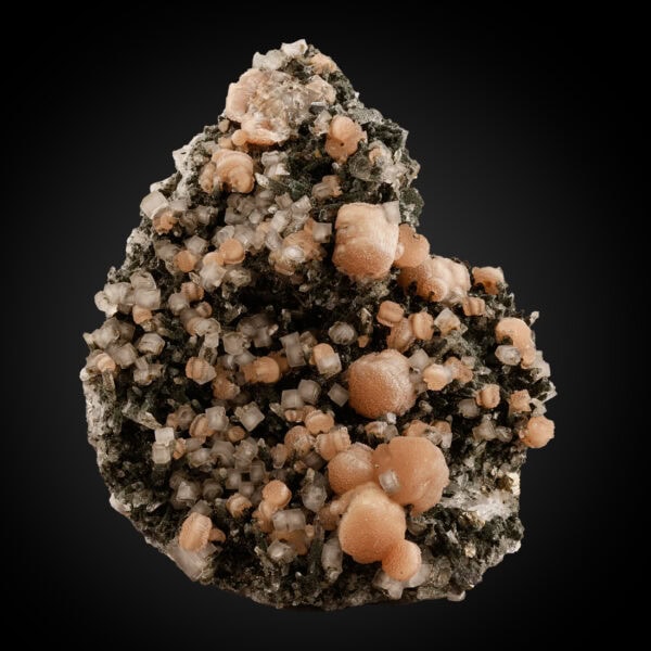 Rhodochrosite, Fluorapatite