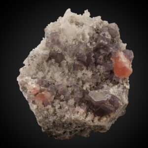 Rhodochrosite, Fluorapatite