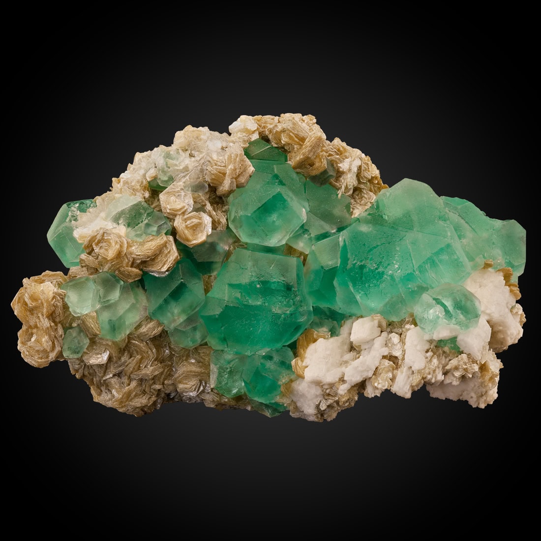 Fluorite, Muscovite