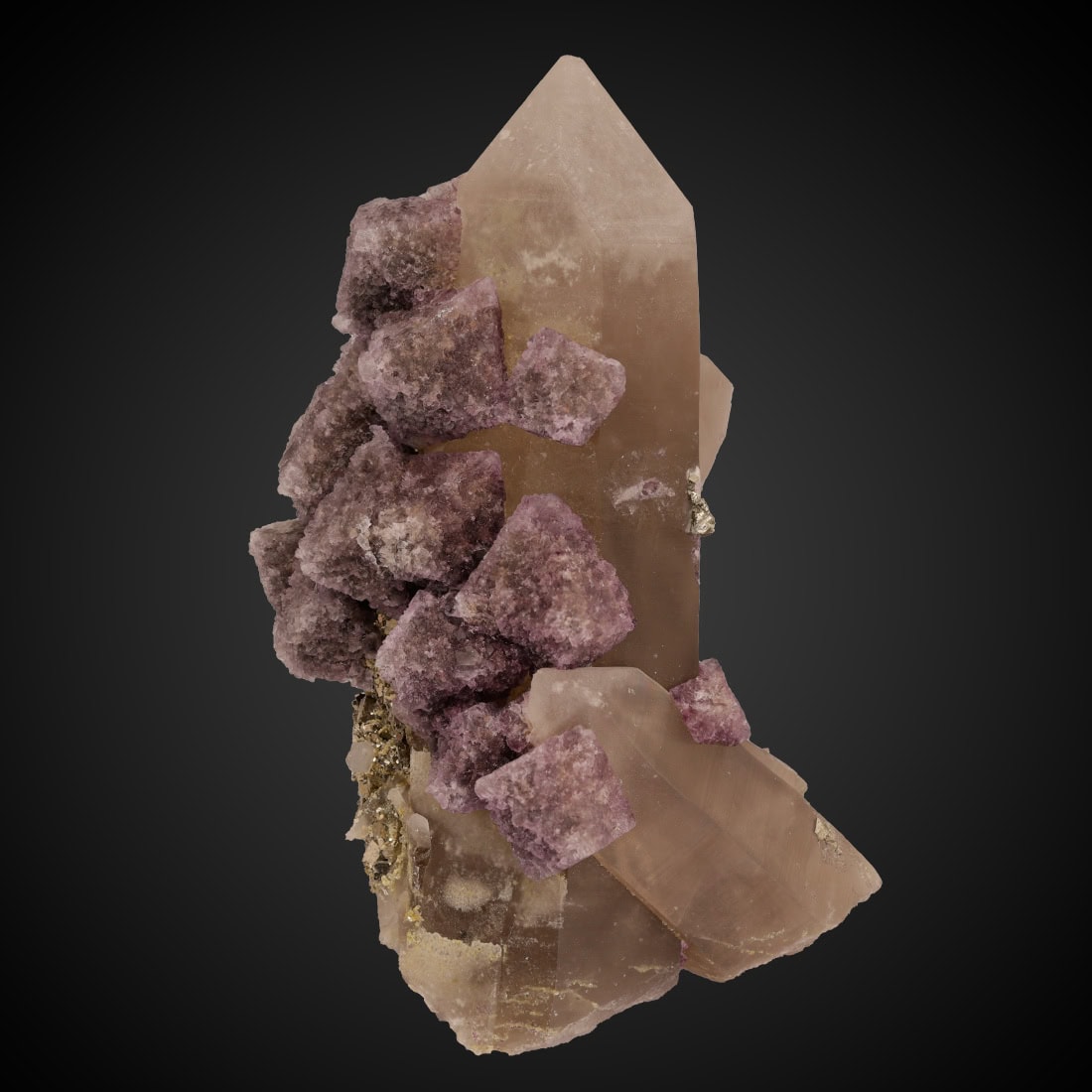 Fluorite, Quartz v. Smoky