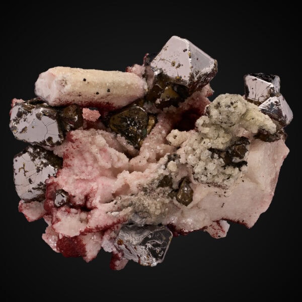 Carrollite, Calcite