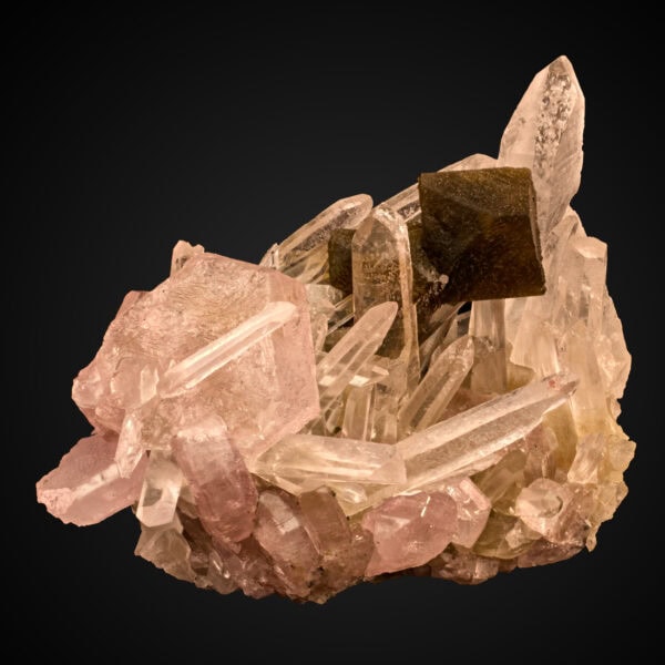 Fluorapatite, Quartz, Siderite
