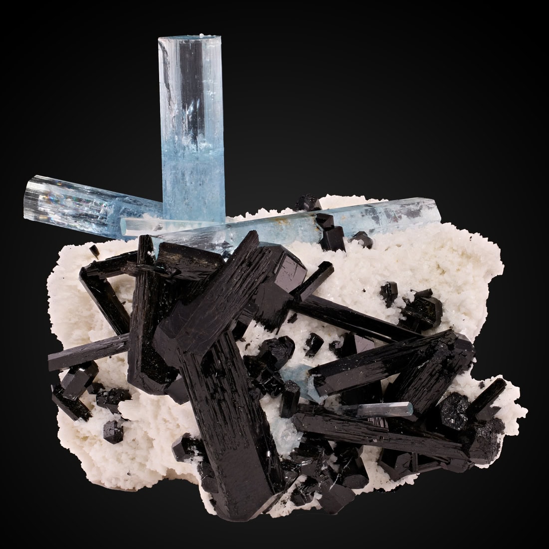 Beryl v. Aquamarine, Schorl, Orthoclase