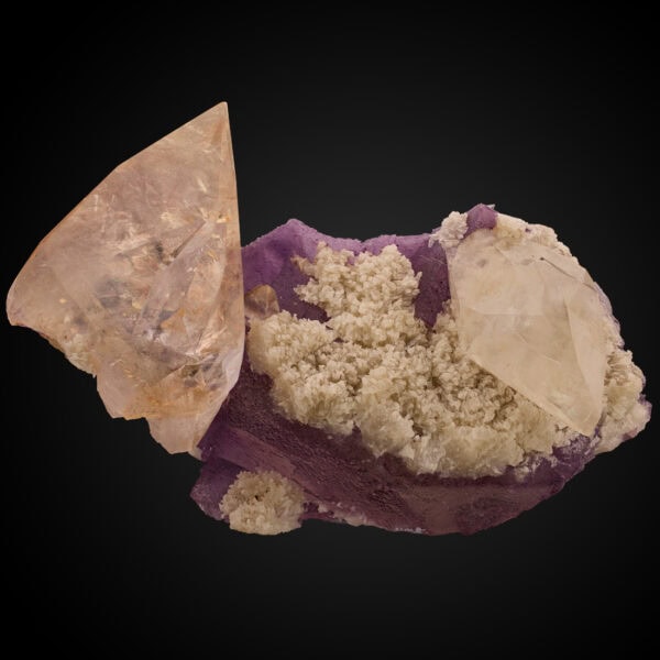 Calcite, Fluorite, Barite, Sphalerite