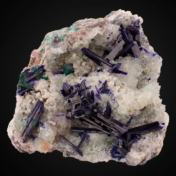 Azurite, Smithsonite