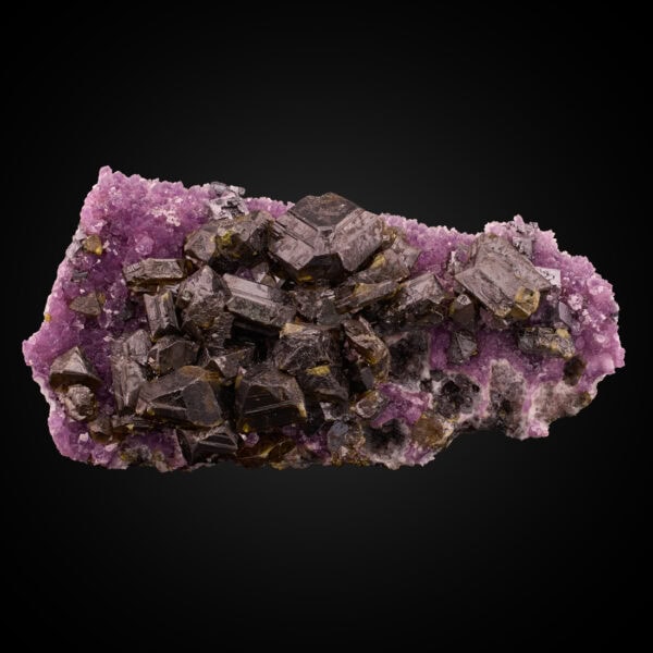Sphalerite, Quartz v. Amethyst